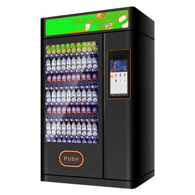 China Beverage Vending Machine Easy Use Powder Beverage Vending Machine Cold Hot Drinks With Coin And Card for sale