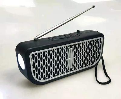 China New model Cheap price PORTABLE portable fm radio with wireless BT speaker support TF card USB player for sale