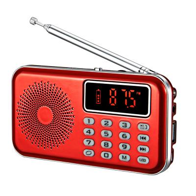 China 2020 Hot Selling PORTABLE Mini AM FM BT Amazon radio portable wireless mp3 speaker with TF USB slot and good sound quality for sale