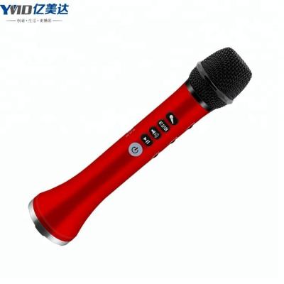 China New Arrivals Wireless High Power Output Microphone Bluetooth BT Microphone FM Speakers Karaoke Microphone for sale