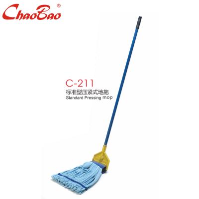 China Factory Direct Sales Sustainable Compacting Broom Standard Household Cleaning Floor for sale