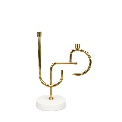 China Modern Contracted Morden Metal Sconce Bedroom Living Room Study Dining Household Household Wedding Center Ornament for sale