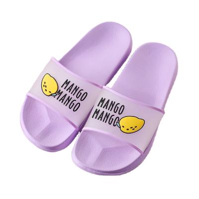 China Cute Fruit Jelly Color Transparent Open Toe Flip Flops Clear Outdoor Beach Women Summer Thermal Shoes Slippers Slides Sandals for sale