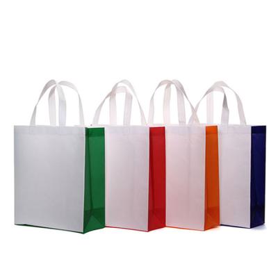 China Full Printing Eco - Friendly Recycled Laminated Non Woven Shopping Bag With High Quality Empty Tote Bag for sale