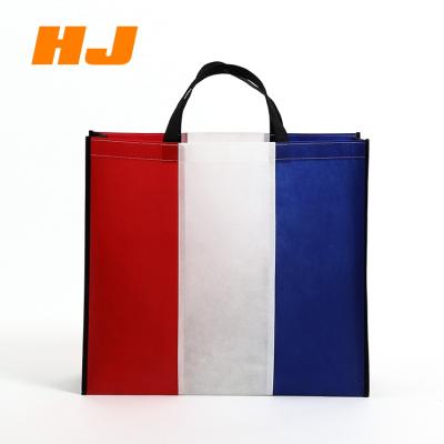 China Eco - Friendly Custom Full Color Logo Printing Eco - Friendly Non Woven Shopping Bag for sale