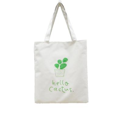 China High Quality Custom Printed Eco-friendly Cotton Canvas Tote Shopping Bag Cheap Organic Bags With Logo for sale