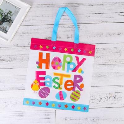 China Wholesale Custom Easter Size Eco-friendly Printing Bag Eco-friendly Laminated Nonwoven Bag With Logo Printing for sale