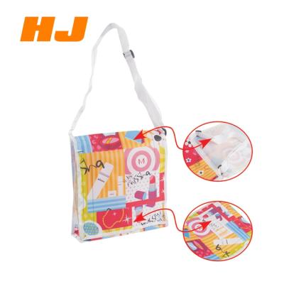 China Custom Factory Eco-Friendly Durable Generous Fabric Nonwoven Shoulder Bag for sale