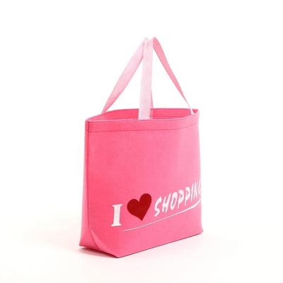 China Custom Factory Eco - Friendly Attractive Full Color Printing Durable Shopping Bag With Handle for sale