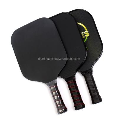 China RUBBER EDGE; USAPA Standard Customized Power and Control Graphite Pickleball Paddle Combo Set with RUBBER Edge (1 Paddle + 1 Paddle Cover) for sale