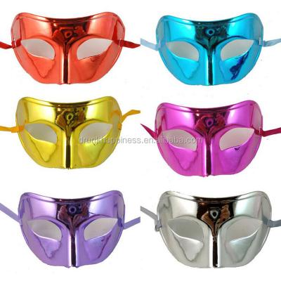 China Popular Popular Party Semi-face Masquerade Ball Mask Halloween Color Painting Party Masks for sale