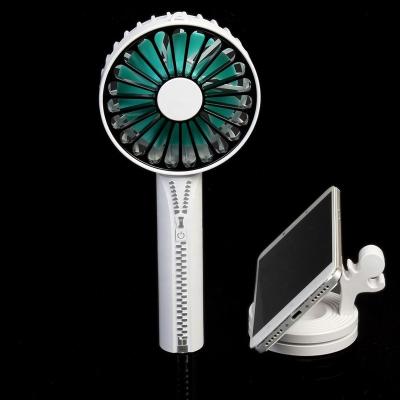 China CE Mobile Phone Powerbank Multifunctional Powerbank Mini Rechargeable Fan , FCC RoHs Certified for sale