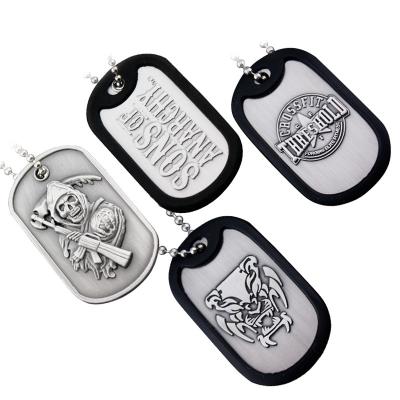 China America Nice Price High Quality Stainless Steel Dog Tags For Wholesale Can Be Customized for sale