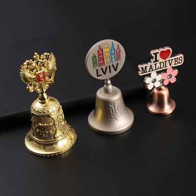 China Europe OEM hand bell desk hand bell for wedding festival decoration hotel service getting attention or making announcements dining for sale