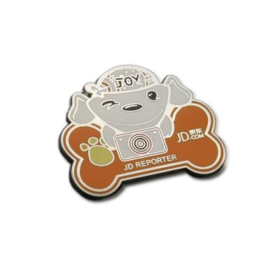 China Custom Cute China Cartoon Badge Design Your Own Logo Metal Pin for sale