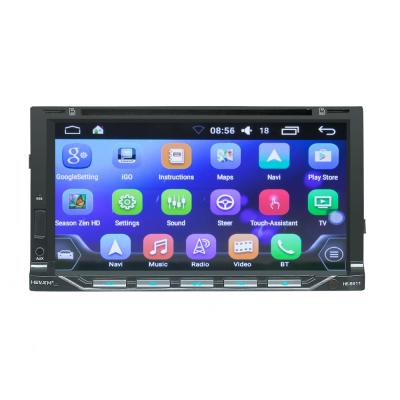 China Factory Wholesale Universal 2 Din Video GPS Touch Screen Gps 7 Inch Android Car DVD Player for sale