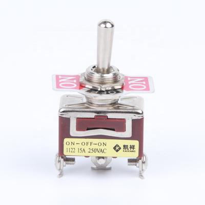 China Best Selling E-TEN1021 12mm Metal Inverter 2 Position SPST ON-OFF Switch E-TEN1021 for sale