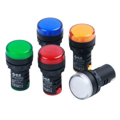 China Stack 6V 12V 24V 48V 110V 220V 380V Industrial Indicator Light 12MM Hot-selling Led Indicator Light for sale