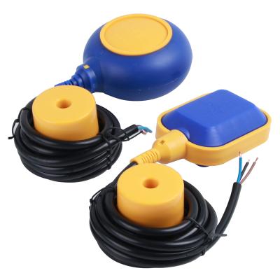 China 220V/380V 1/6 Level Control Cable Float Switch Float Switch Water Tank Fuel Level Sensors for sale