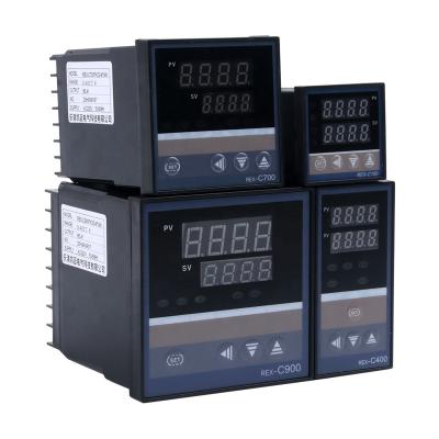 China Large Screen REX-C100 REX-C400 REX-C700 REX-C900 Digital PID Temperature Controller Best Seller Factory Price Temperature Supplier for sale