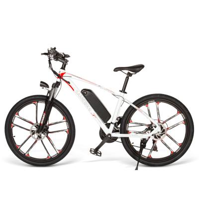 China Aluminum Alloy 26 Inch Mountain Bike Canada Warehouse 48V 350W Ebike Lithium Battery Electric Electric Bicycle for sale