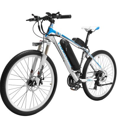 China LANKELEISI T8 aluminum alloy 26 inch mountain bike 500W 48V 13AH MTB lithium battery electric electric bicycle for sale