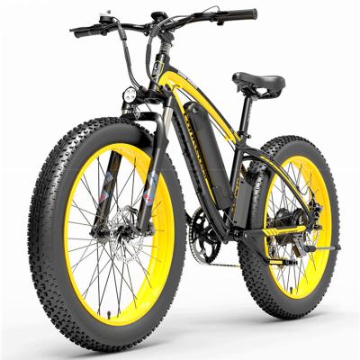 China Factory direct sale aluminum alloy frame luxury FAT BIKE ebike 26 inch electric bike 48v 1000w 15AH fatbike for sale