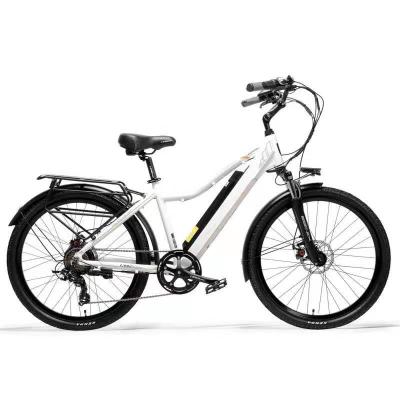 China Best Selling 36V 500W 15Ah Aluminum Alloy Ladies Bike Electric City Bike For Women for sale