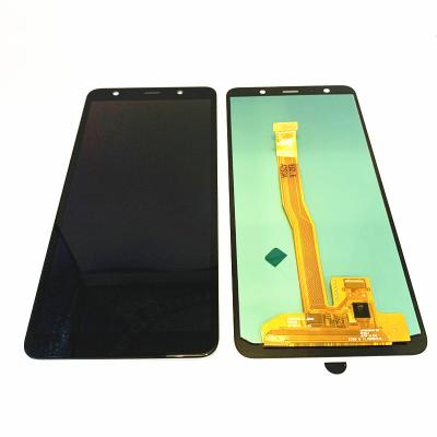 China For Samsung Galaxy Phone A750 A7 A750F Large Spot Stock With Frame Phone LCDs Screen Repair To Replace Parts, For Samsung Phone A750F A7 A750 LCD Touch Screen galaxy for sale