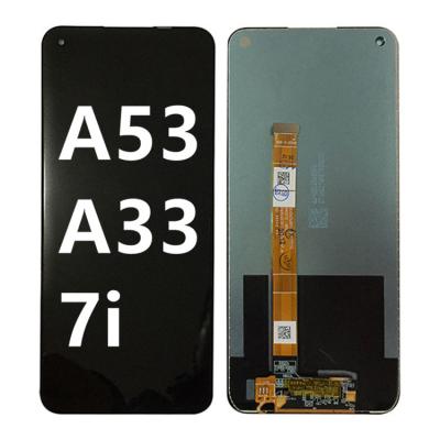 China For OPPO Realme 7\ a33\a53 lcd repair replace parts,touch screen for OPPO mobile phone lcd a33\a53\Realme7 for sale