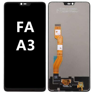 China For OPPO F7 Phone LCDs Screen Repair Replace Parts, For OPPO Mobile Phone F7 A3 LCD Display Touch Screen for sale