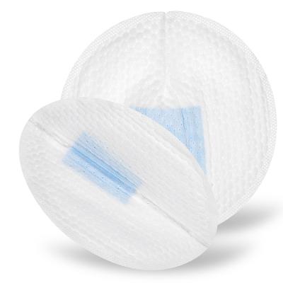 China OEM ABSORBENT Mother Care Disposable Breast Pads High Quality Soft Tissue ADL Single Pleated Breathable Nonwoven Disposable 3D Punch for sale