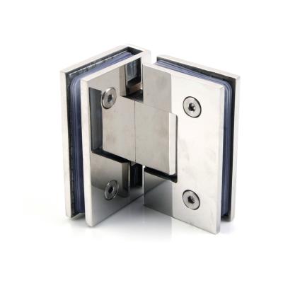 China Easy to Install and Durable Glass Door Hinge Hinges Door Stainless Steel Bathroom Door Hinges for sale