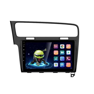 China HD GPS Multimedia 10.1 Inch Navigation 1+16GB WiFi FM Android Car Radio DVD Player For VW Golf 7 2013-2017 for sale