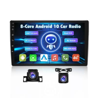 China Universal 9 Inch Double DIN Android Car Radio GPS Car DVD Player GPS 8-Core 2+32GB 4G Android Auto Carplay/DSP/RDS for sale