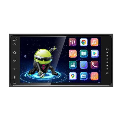 China Universal GPS HD Multimedia 7inch Car DVD Player Android 1+16GB 1024*600 Navigation WiFi BT Car Radio For Toyota for sale