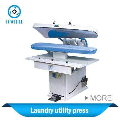 China Hot Selling Automatic Laundry Press Cloth Iron Iron Cloth Press Air Control Laundry Press for sale