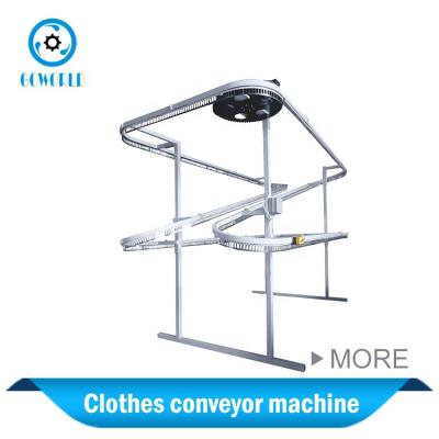 China Laundry Shop Clothes Laundry Shop Hanging Hanging Clothes Clothes Conveyor Machine for Commercial Laundry Shop for sale