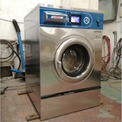 China Coin Operated Laundry Shop Laundry Shop Autonomy 12kg Steam Heating Coin Operated Laundry Equipment for sale