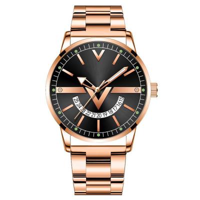 China Fashion Luxury Popular Top High Quality Sports\Dress Watches For Men Classic Stainless Steel Fashion Wrist Business Quartz Watches for sale