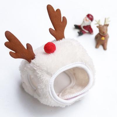 China Factory Direct Customized Folded Support Customized Styles High Quality Dog, Cat, Pet, Cute Christmas Hat, Drool Towel Pet Decoration for sale