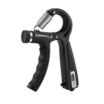 China Wholesale Portable Fitness Equipment R Train No Slip 5-60kg Adjustable Hand Grip Strengthener Trainerwith Counter for sale