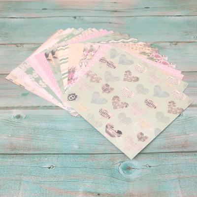 China Wholesale Europe GF Hot Sale Custom Printed Scrapbook Handmade Die Cut Paper for sale