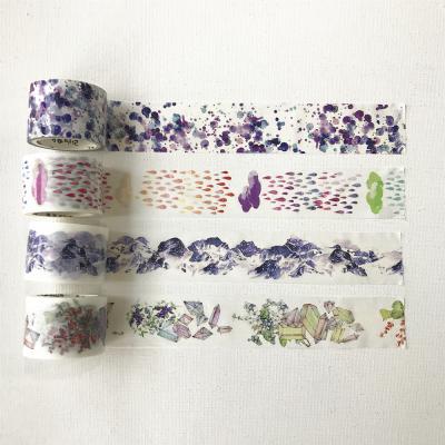 China GF Waterproof Hot Sale Custom Printed Paper Washi Adhesive Tape for sale