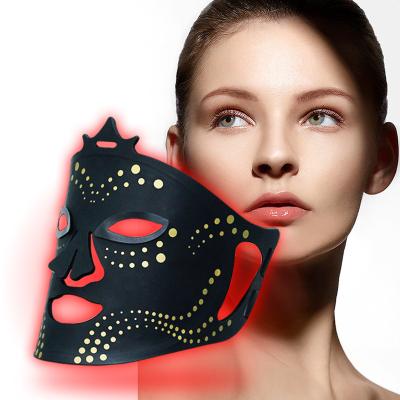 China Wrinkle Remover Red Light Therapy for Face 660nm & 850nm Combined Wavelength for Skin Care at Home Travel LED  Light Therapy Face Mask for sale