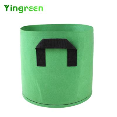 China Planting 5 Pack Outdoor Garden Customized Vegetable 1 3 5 7 10 15 20 30 Gallon Non Woven Mushroom Plant Grow Bags for sale