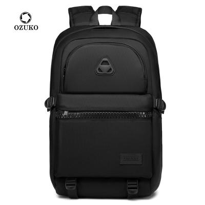 China Wholesale Ozuko 9488 Waterproof Backpack School Bags Laptop Bag 2021 For Men 15.6 Military Sports Laptop Backpacks for sale