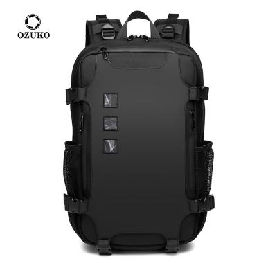 China With USB Ozuko Ozuko C9388 Masculina Bagpack School Waterproof Custom Waterproof Student Big Backpack Man for sale