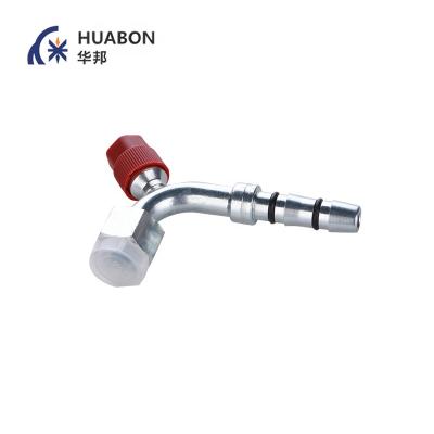 China Refrigerated truck/van/air conditioner hose fittings 90 degree for refrigeration unit spare parts for sale