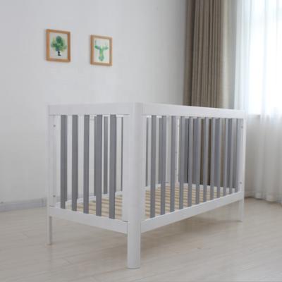 China New Australian Standard Crib Bed Multifunctional Wooden Bed Design for sale